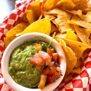 Small Chips &amp; Guacamole