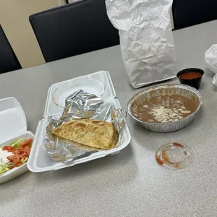 Beef Tip Quesadilla