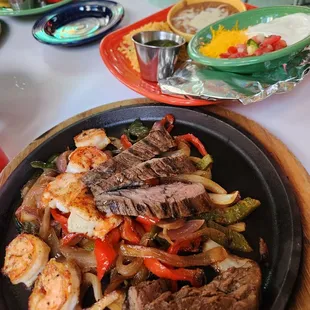 Shrimp Fajitas