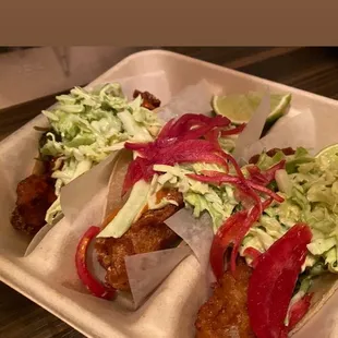 Crispy Pollo Tacos