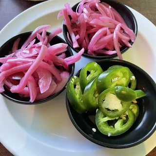 Side Pickled Red Onions