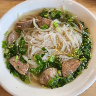 Meatball pho
