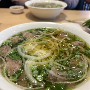 Pho Bo Vien  (with nouc beo )