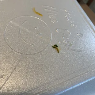 A caterpillar or maggot in my pho. Seen after taking a couple bites.