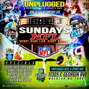 NFL Sunday Tix... All games LIVE.