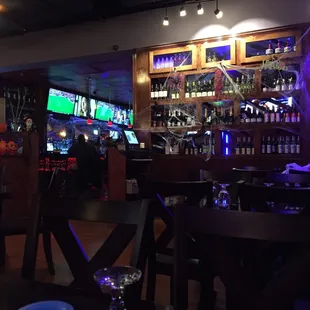 More bar than restaurant