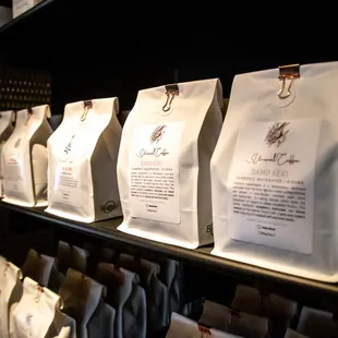 Freshly haus roasted beans