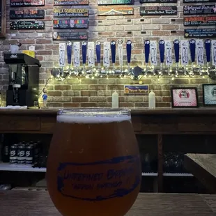 Gordalicious and the beers on tap 11/15/23 in the background