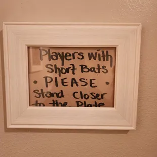 Had me laughing out loud in the bathroom reading all the signs but they was by far the best.