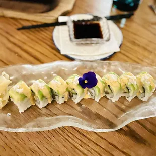 Vegan roll - delicious.