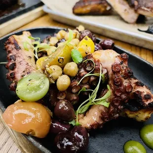 Charcoal Spanish Octopus