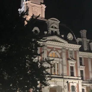 The town hall in Noblesville