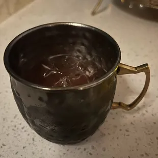 a cup of hot chocolate