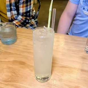 Lawn Boy - Noire Expedition Gin, lemongrass, lime, mint, soda