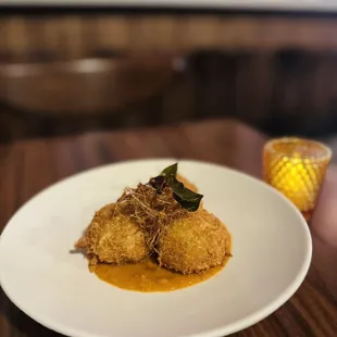 Crab croquettes