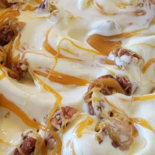 Honey Caramel Pecan Gelato.