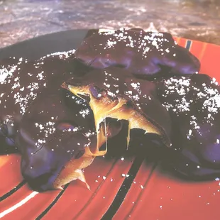 Salted Desert Tortoise-Chocolate covered caramels with organic pecans or cashews