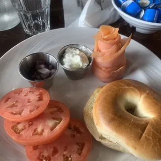 Smoked Salmon and Bagel