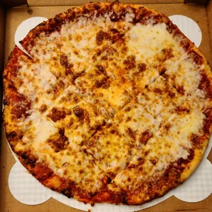 Large cheese pizza