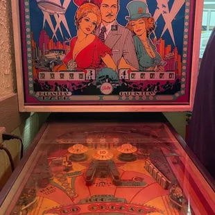 a pinball machine