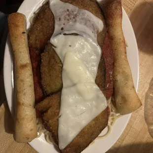 Eggplant parmesan