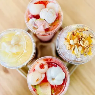 Tropical Mangosteen Tea, Pineapple Tamarind, Soursop Jasmine Green Tea