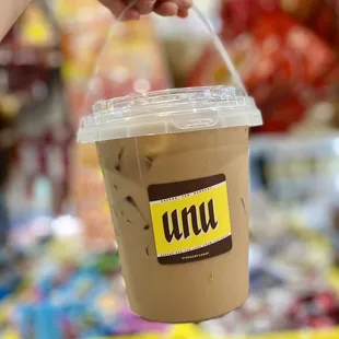 Full topping traditional milk tea in a bucket