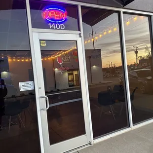 Outside entrance
