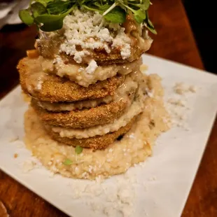 Fried green tomatoes