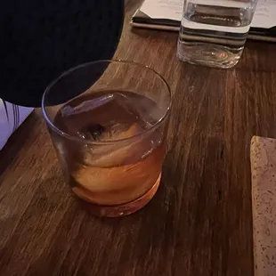 Smoked Old Fashioned.