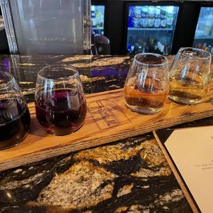 Wine flight