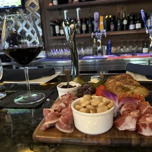 Small Salumi and Cheese platter