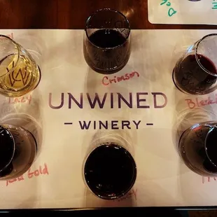 Wine flight!