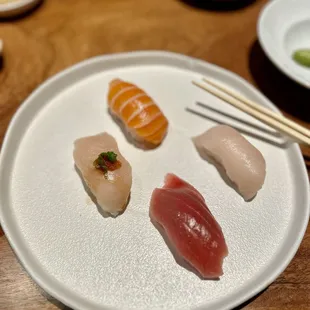 sushi and sashimi, sashimi, sushi, food