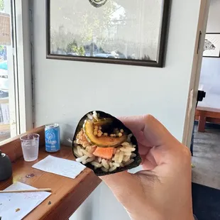 interior, sushi and sashimi