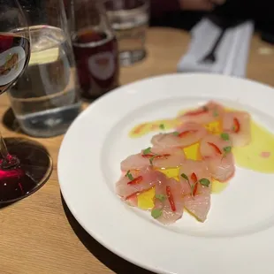 Yellowtail Crudo