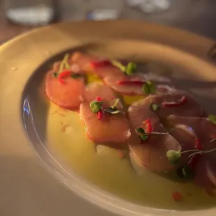 Yellowtail Crudo