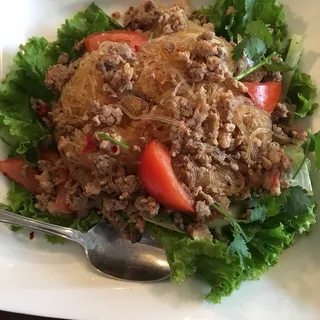 Spicy Silver Noodle Salad