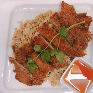 Crispy Chicken Fried Rice