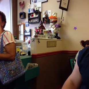 Tacky decor makes you feel like home