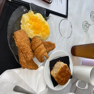 Catfish and grits