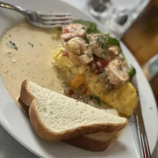 a plate of food