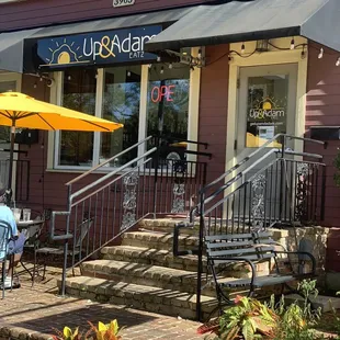 outside dining and great spot to snap a picture