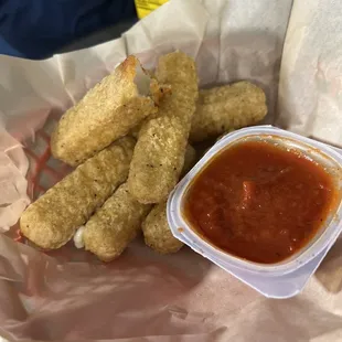 Mozzarella sticks