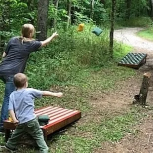 Always time for cornhole