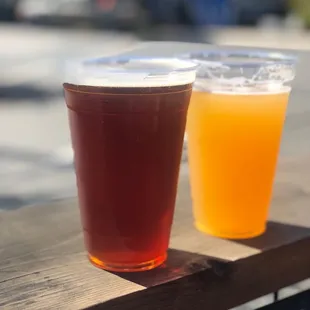 East Bro Red IPA &amp; Sierra Nevada Hazy IPA on tap