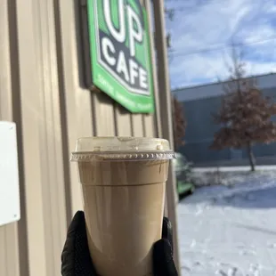 Iced Lumberjack Latte