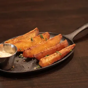 Steak fries at Up Cellar