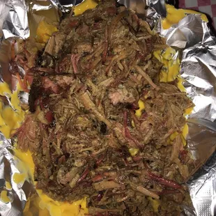 Brisket fries w/drink