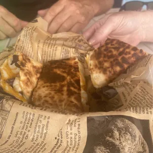 burritos and wraps, food